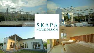 Building a Dream Holiday Home using Prefab UPVC in just 40 Days! | Skapa Home Design | Ep 1