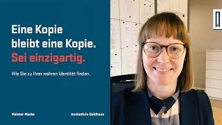 Eine Kopie bleibt eine Kopie. Sei einzigartig #aufträge #handwerk #baubranche #mitarbeitergewinnung