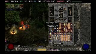 Project Diablo 2 (D2 LoD mod) running on Steam Deck