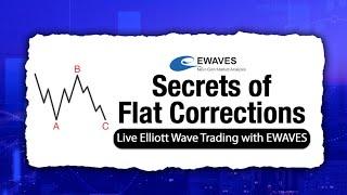 Elliott Wave Theory: Secrets of Flat Corrections | Live Trading with EWAVES