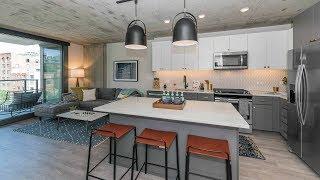 A one-bedroom model at Marlowe, River North's newest apartments
