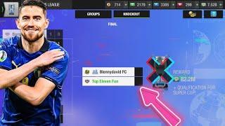 Top Eleven 3D - Champions League Final Gameplay 2022  !