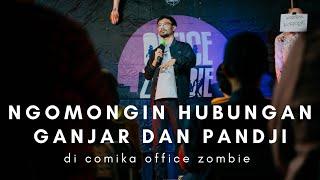 Ngomongin Hubungan Ganjar dan Pandji di Comika Office Zombie