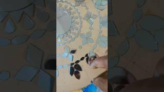 Mirror Mosaic Art  Mosaic art for Beginners #shorts #art #trending #handmademosaic