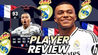 93 LA LIGA PLAYER OF THE MONTH MBAPPE SBC POTM REVIEW FC 25 ULTIMATE TEAM