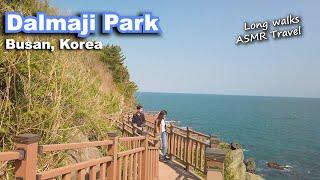 Long walks at Dalmaji Park @ Busan, Korea️ Explore Korea Trip Travel Vlog, Day 8