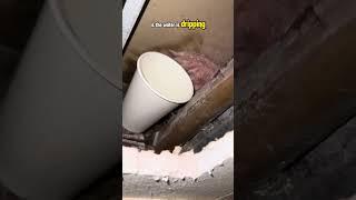 How to find a pinhole leak behind a wall