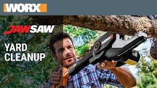 WORX JawSaw | Yard Cleanup