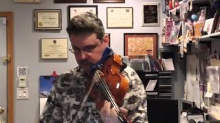 Mike Magatagan playing "Lascia Ch'io Pianga" (HWV 7b) for Viola & Harp