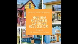 ADUs: How Homeowners Can Become Home Creators