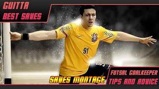 Thiago Mendes Rocha - AKA Guitta - Brazil Futsal Goalkeeper  BEST SAVES - Corinthians