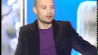 Актёр  Денис Яковлев в студии Первого канала