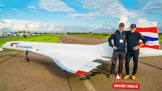 WORLDS LARGEST RC MODEL!! 149KG 10METERS CONCORDE WITH 4x JET TURBINES!