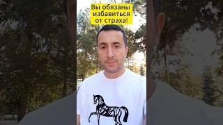 Вы обязаны избавиться от страха