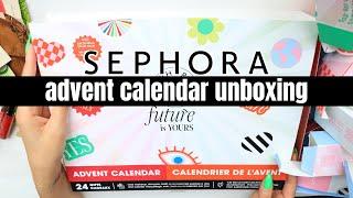 UNBOXING SEPHORA $49 ADVENT CALENDAR HOLIDAY 2023