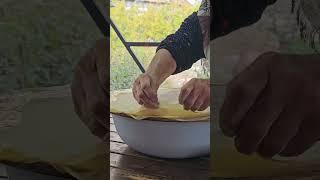 Grandma cooking badambura baklava #traditionalcountrycooking #cooking #ruralcuisine