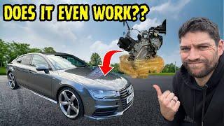 I PUT A £13,000 ENGINE INTO A £10,000 AUDI A7 PT.2