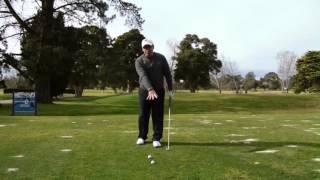 Bradley Hughes Golf- Steep Shoulders/Level Shoulders