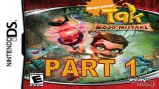 Tak Mojo Mistake (NDS) Walkthrough Part 1 With Commentary