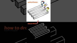 How to draw 3D Optical Illusion3D Trick Art Tutorial Animation by Pomni＆Jax＆Gummigoo #3d #shorts