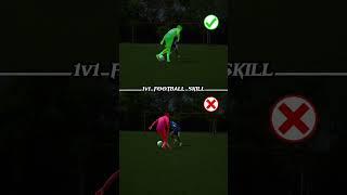 How to do football skills in 1vs1 situation ️‍️