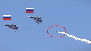 7 minutes ago! Ukrainian surface-to-air missile hits Russian MiG-29, pilot killed