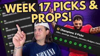 Week 17 EXPERT NFL Picks, Bets & Props (Rich Hribar + Underdog Pick 'Ems)