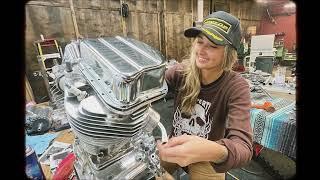 Becky "Axel" Goebel's Born-Free Panhead Build