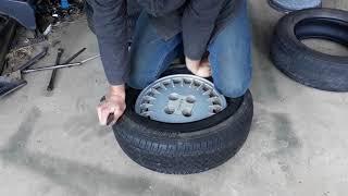 How to fit a tyre in 1 minute