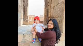 Delhi tour#ishika first visit #cutiepie #love#shorts