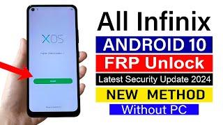 All Infinix ANDROID 10 Google Account Bypass  | New Easy Method Without Pc