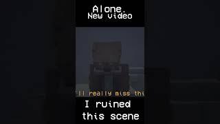I ruined this scene... #shorts  #minecraft #minecraftlore