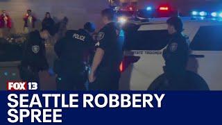 11-year-old among suspects arrested for string of armed robberies | FOX 13 Seattle