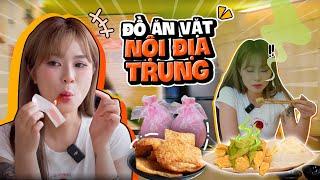 Ăn vặt nội địa Trung Quốc hot TikTok: đậu hũ thúi...MisThy hít hà vì combo cay "hủy diệt" này!?