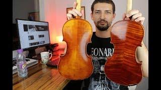 Scott Cao STV-017 vs Aileen VH100 - Choosing my first violin with teacher