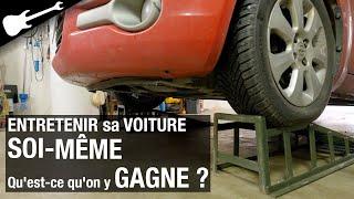 ÇA FAIT GAGNER COMBIEN ? ⇒ entretenir sa voiture SOI-MÊME