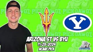 BYU vs Arizona State 11/23/24 College Football Picks & Predictions | Week 13 NCAAF