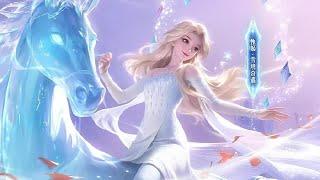 Honor Of Kings x Frozen : Lady Zhen x Elsa