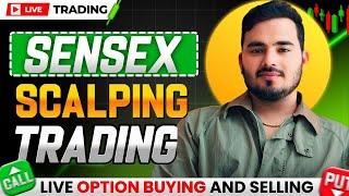 9 & 15 EMA Scalping Sensex Option Buying / Selling || 7 Jan || The Trade Room - Mayank Raj