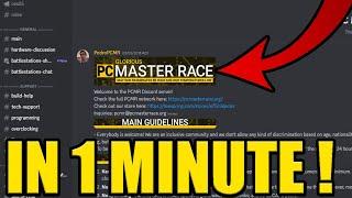 HOW to JOIN PC MASTER RACE DISCORD SERVER PC & MOBILE