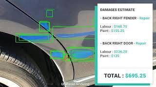 WEPROOV - Artificial intelligence, from vehicle parts & damages detection to cost repair estimate.