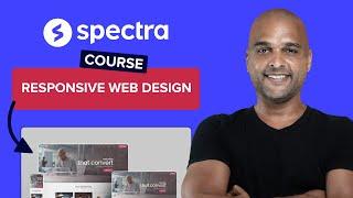 How To Make Your WordPress Spectra Website Reponsive | Spectra Course