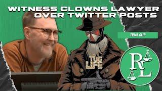 Witness is Asked About @ThatUmbrellaGuy, Proceeds to Clown Amber Heard's Lawyer