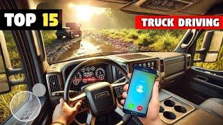 Top 15 Best Truck Simulator Games for Android & iOS 2024/2025