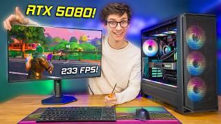 The Stunning RTX 5080 Gaming PC Build 2025!  w/ Gameplay Benchmarks