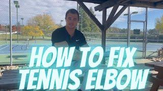 How To Fix Tennis Elbow in 4 Mins/Day