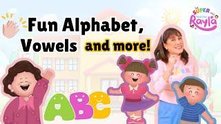 Learn Alphabet, Vowels and more! Sing and have fun with Teacher Rayla - #preschoollearning