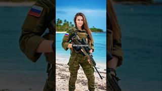women soldiers in various countries #shorts #midjourney #army