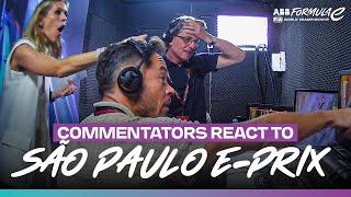 Commentators React to Action-Packed São Paulo E-Prix!