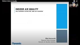 Webinar: Indoor Air Quality